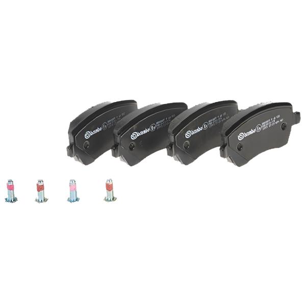 Тормозные колодки Brembo P 68 033 передние/ дисковые photo 2 Тормозные колодки Brembo P 68 033 передние/ дисковые photo 2
