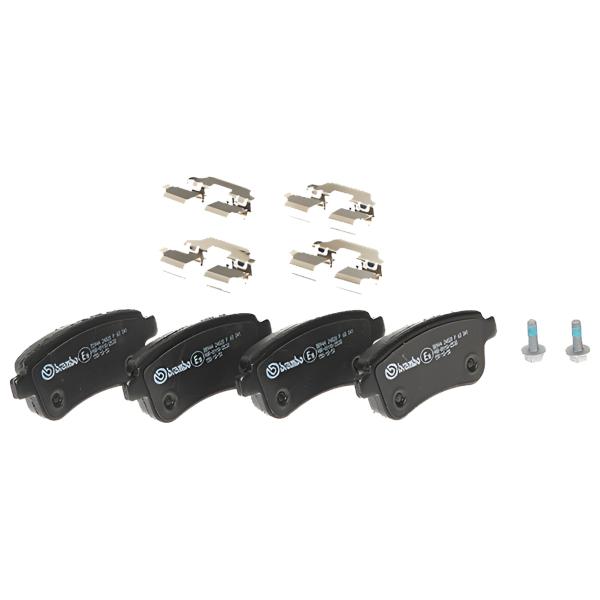 Plăcuțe de frână Brembo P 68 041 spate/ disk photo 2 Plăcuțe de frână Brembo P 68 041 spate/ disk photo 2