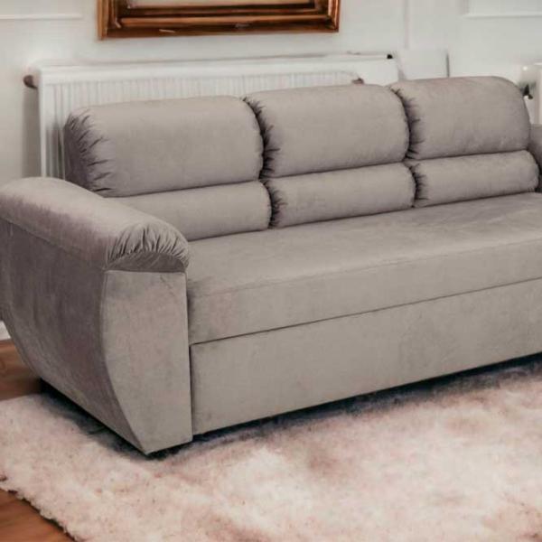 Canapea Modern Elio Kanna 92 (5592585) Velur/ Gray photo 3 Canapea Modern Elio Kanna 92 (5592585) Velur/ Gray photo 3