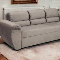 Canapea Modern Elio Kanna 92 (5592585) Velur/ Gray photo 3