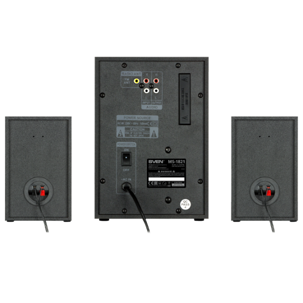 Sistem audio Sven MS-1821 44 W/ Black photo 3