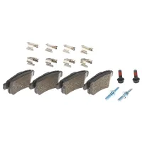Plăcuțe de frână Brembo P 61 085 spate/ disk photo 3