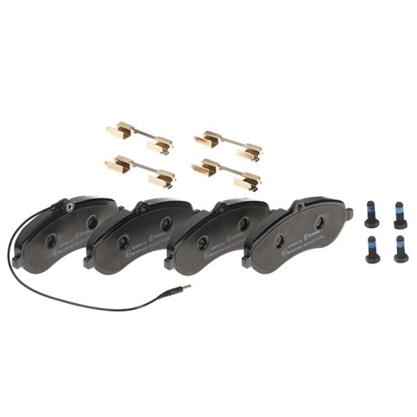 Тормозные колодки Brembo P 61 096 передние/ дисковые photo 2 Тормозные колодки Brembo P 61 096 передние/ дисковые photo 2