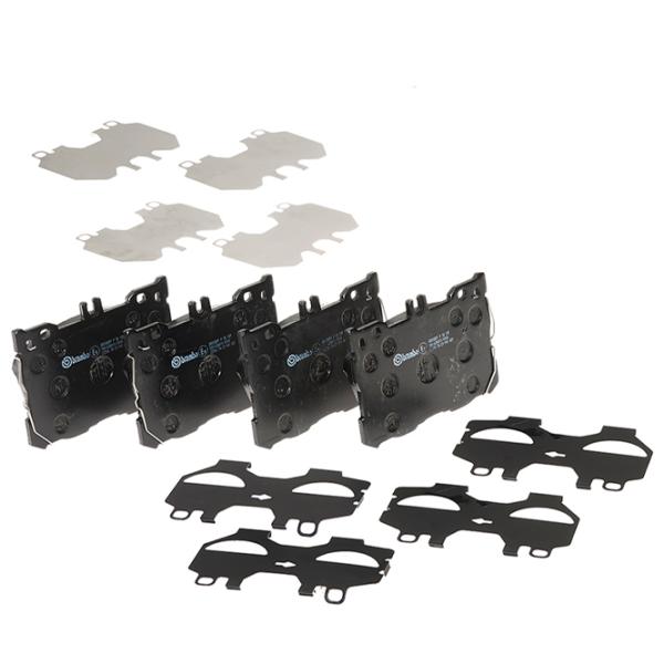 Тормозные колодки Brembo P 50 139 передние/ дисковые photo 2 Тормозные колодки Brembo P 50 139 передние/ дисковые photo 2