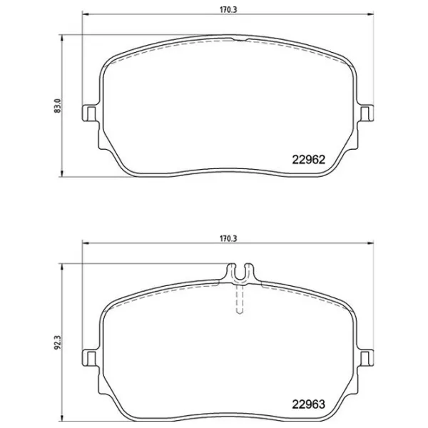Тормозные колодки Brembo P 50 149 передние/ дисковые photo 4 Тормозные колодки Brembo P 50 149 передние/ дисковые photo 4