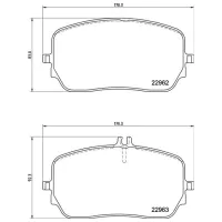 Plăcuțe de frână Brembo P 50 149 față/ disk photo 4