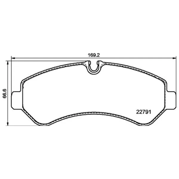 Тормозные колодки Brembo P 50 150 задние/ дисковые photo 4