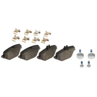 Plăcuțe de frână Brembo P 50 161 spate/ disk photo 3