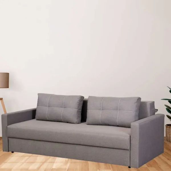 Canapea Modern Flint 3 Asti 23 (5657410) Velur/ Gray photo 5