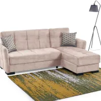 Canapea Fabulous Suny 02-100 (5641655) Stofă/ Beige photo 3