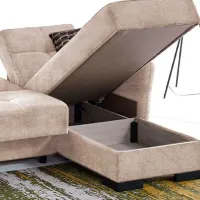 Canapea Fabulous Suny 02-100 (5641655) Stofă/ Beige photo 4