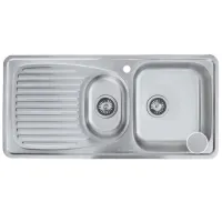 Chiuvetă Freddo SN9011D 100 x 50 / Oțel inoxidabil / Silver photo 2