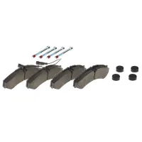 Plăcuțe de frână Brembo P 56 069 spate/ disk photo 3