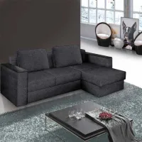 Canapea de colț Modern Soft Alaska 10 (5682430) Stofă/ Dark Gray photo 2