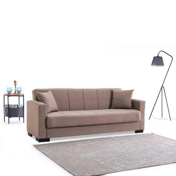 Canapea Fabulous Marbella (5641657) Pânză de iută/ Light Brown photo 2 Canapea Fabulous Marbella (5641657) Pânză de iută/ Light Brown photo 2