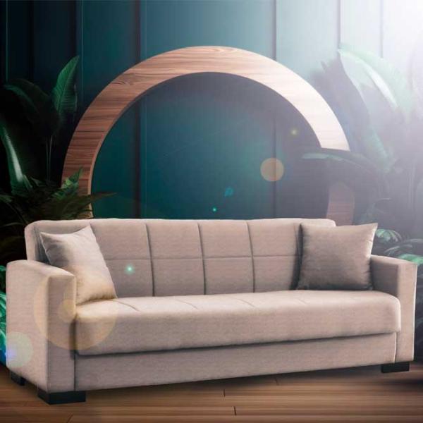 Canapea Fabulous Marbella (5641657) Pânză de iută/ Light Brown photo 3 Canapea Fabulous Marbella (5641657) Pânză de iută/ Light Brown photo 3