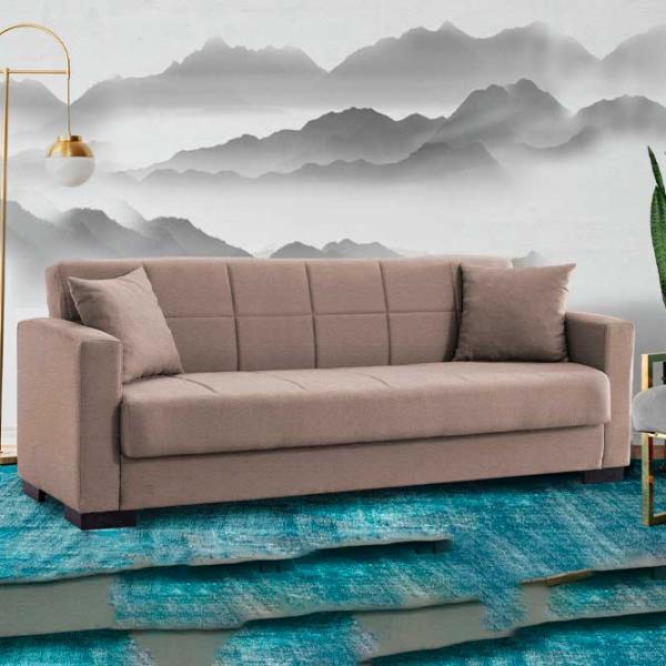 Canapea Fabulous Marbella (5641657) Pânză de iută/ Light Brown photo 4 Canapea Fabulous Marbella (5641657) Pânză de iută/ Light Brown photo 4