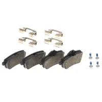 Plăcuțe de frână Brembo P 50 099 spate/ disk photo 3