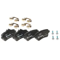 Plăcuțe de frână Brembo P 50 100 spate/ disk photo 2