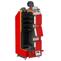Cazan pe combustibil solid Defro Optima Komfort Plus 15 kW/ 150 m² photo 2