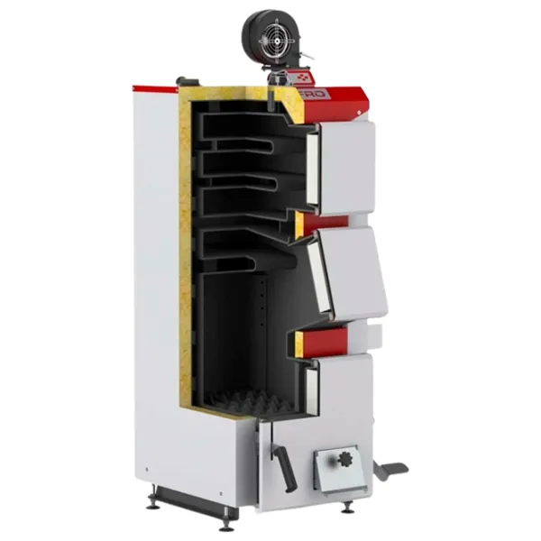 Cazan pe combustibil solid Defro Agro Plus 20 kW/ 200 m² photo 2