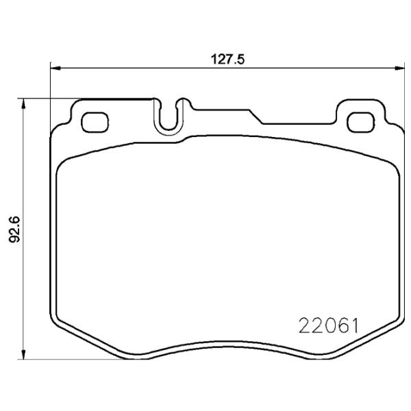 Тормозные колодки Brembo P 50 120 передние/ дисковые photo 4 Тормозные колодки Brembo P 50 120 передние/ дисковые photo 4