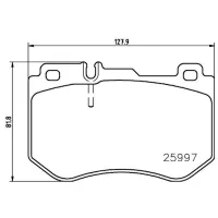 Plăcuțe de frână Brembo P 50 123 față/ disk photo 4