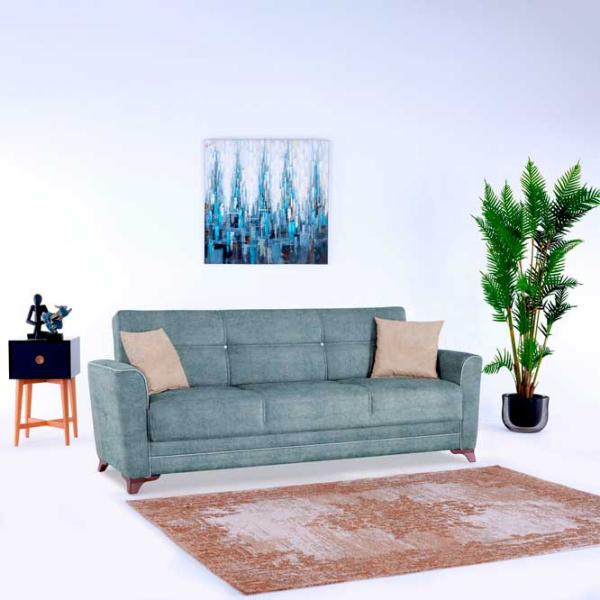 Canapea Fabulous Cinar 51-100 (5641642) Stofă/ Gray photo 2