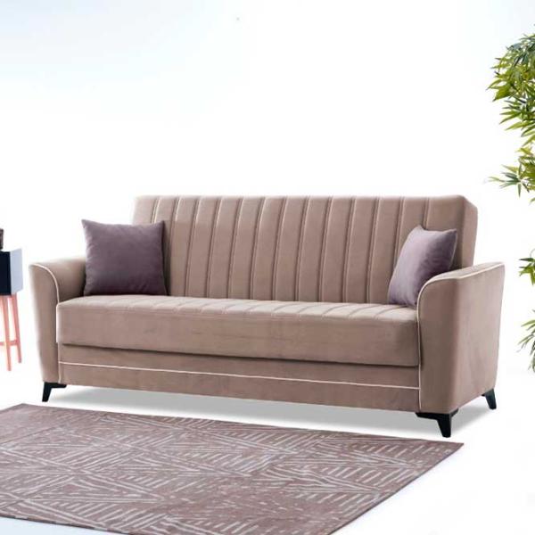 Canapea Fabulous Diana 3 (5641668) Velur/ Cappucino photo 3