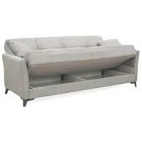 Canapea Fabulous Loren 3 (5641651) Pânză de iută/ Light Gray photo 2