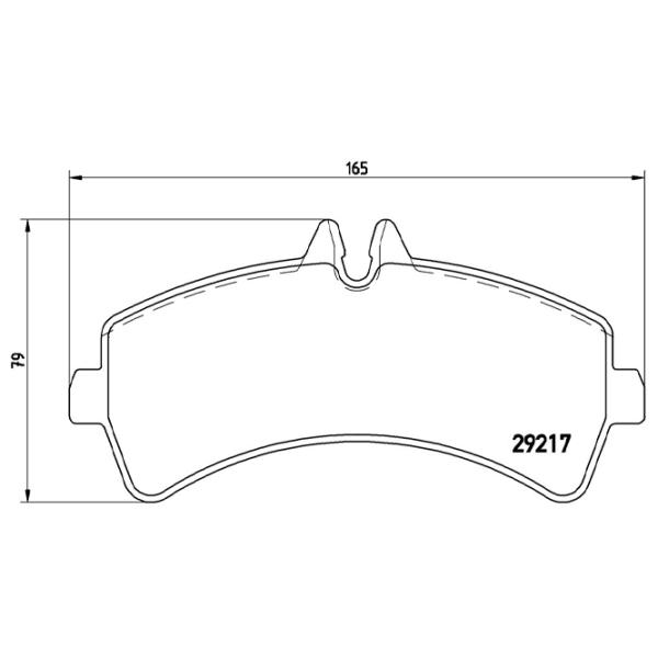Тормозные колодки Brembo P 50 060 задние/ дисковые photo 4