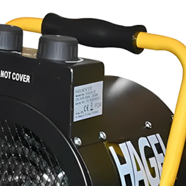 Aerotermă Electrică Hagel IFH02A-20 2000 W/ 20 m²/ 165 m³/ h photo 3