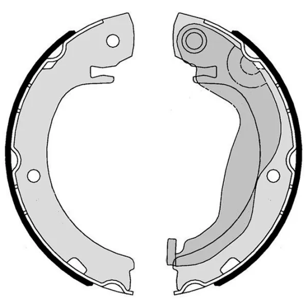 Тормозные колодки Brembo S 83 569 задние/ барабанные photo 2 Тормозные колодки Brembo S 83 569 задние/ барабанные photo 2