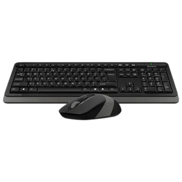 Клавиатура и Мышь A4Tech FG1010S Беспроводные/ Серый photo 2