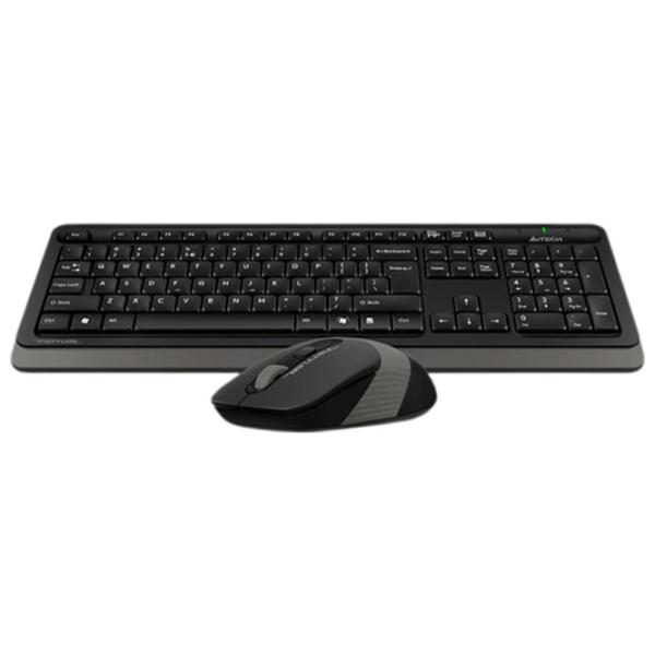 Клавиатура и Мышь A4Tech FG1010S Беспроводные/ Серый photo 2