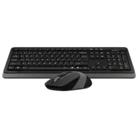 Tastatura & Mouse A4Tech FG1010S Fără fir/ Gray photo 2