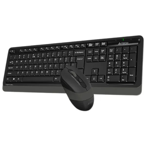Клавиатура и Мышь A4Tech FG1010S Беспроводные/ Серый photo 3