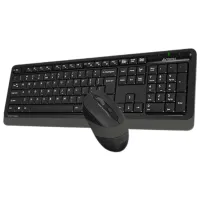 Tastatura & Mouse A4Tech FG1010S Fără fir/ Gray photo 3