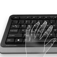 Tastatura & Mouse A4Tech FG1010S Fără fir/ Gray photo 5