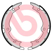Plăcuțe de frână Brembo S 83 572 spate/ tobă photo 2