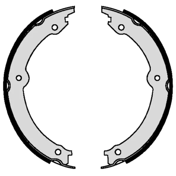 Тормозные колодки Brembo S 83 573 задние/ барабанные photo 2 Тормозные колодки Brembo S 83 573 задние/ барабанные photo 2