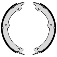 Plăcuțe de frână Brembo S 83 573 spate/ tobă photo 2