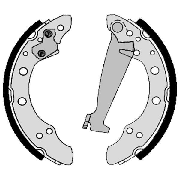 Тормозные колодки Brembo S 85 508 задние/ барабанные photo 2
