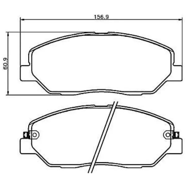Plăcuțe de frână Icer 181997-233 față/ disk photo 2
