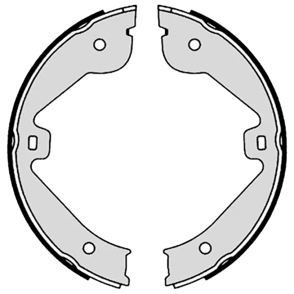 Тормозные колодки Brembo S 85 536 задние/ барабанные photo 2