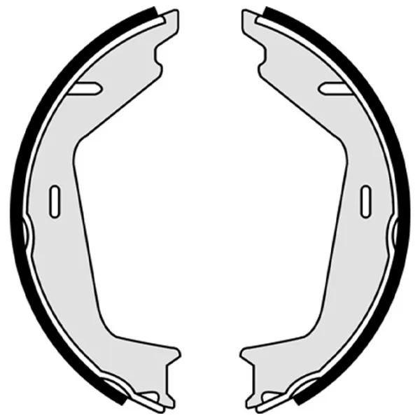 Тормозные колодки Brembo S 86 511 задние/ барабанные photo 2 Тормозные колодки Brembo S 86 511 задние/ барабанные photo 2