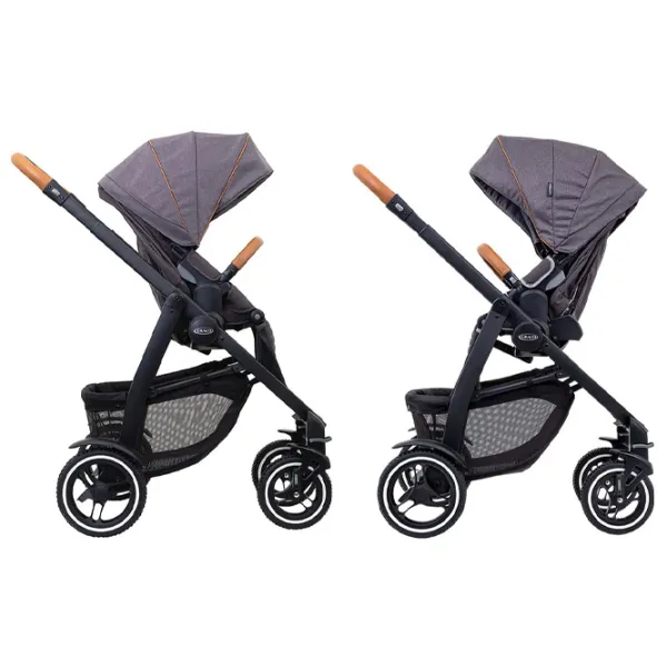 Cărucior pentru copil Graco Evo XT G6CM999IROEU/ Gray photo 3
