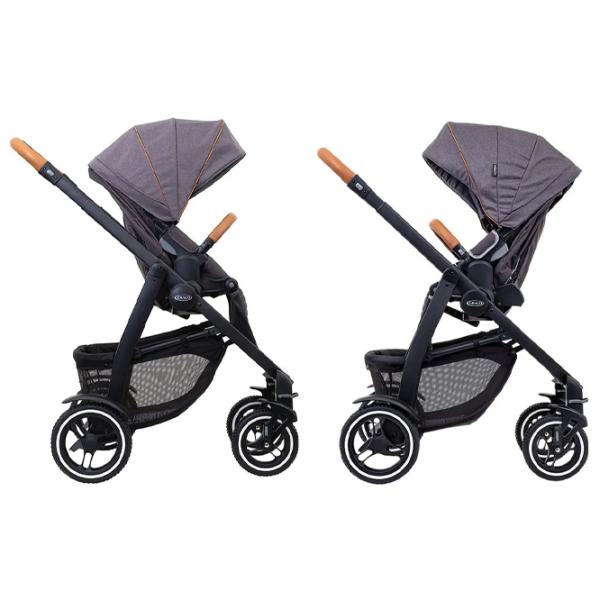 Cărucior pentru copil Graco Evo XT G6CM999IROEU/ Gray photo 3
