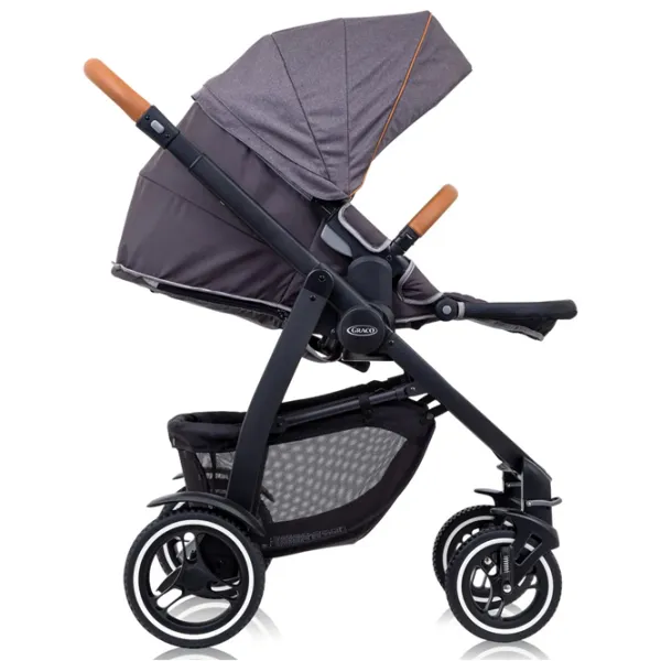 Cărucior pentru copil Graco Evo XT G6CM999IROEU/ Gray photo 4
