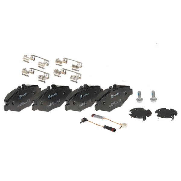 Тормозные колодки Brembo P 50 049 передние/ дисковые photo 2